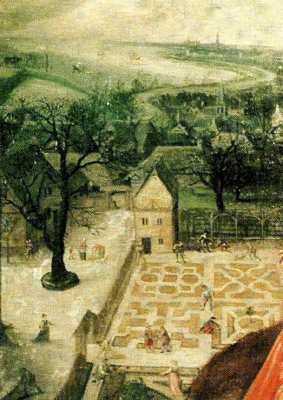 lucas van valchenborch detalj av varen oil painting image
